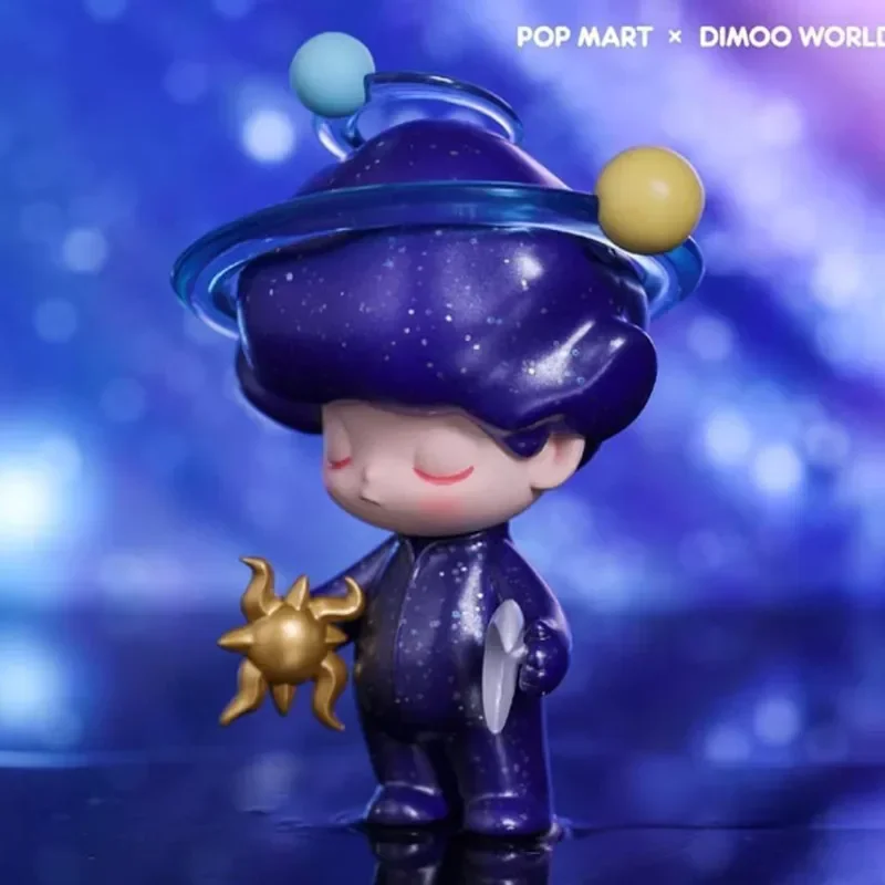 

Pop Mart Dimoo Space Travel Binary Blind Box Guess Bag Mystery Box Toys Doll Cute Anime Figure Desktop Ornaments Collection