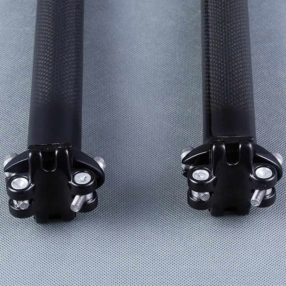 Bicycle Seatpost Carbon Fiber Bicycle Road MTB Bike Seat Tube Diameter 27.2mm 30.8mm 31.6mm Length 350mm 400mm 450mm