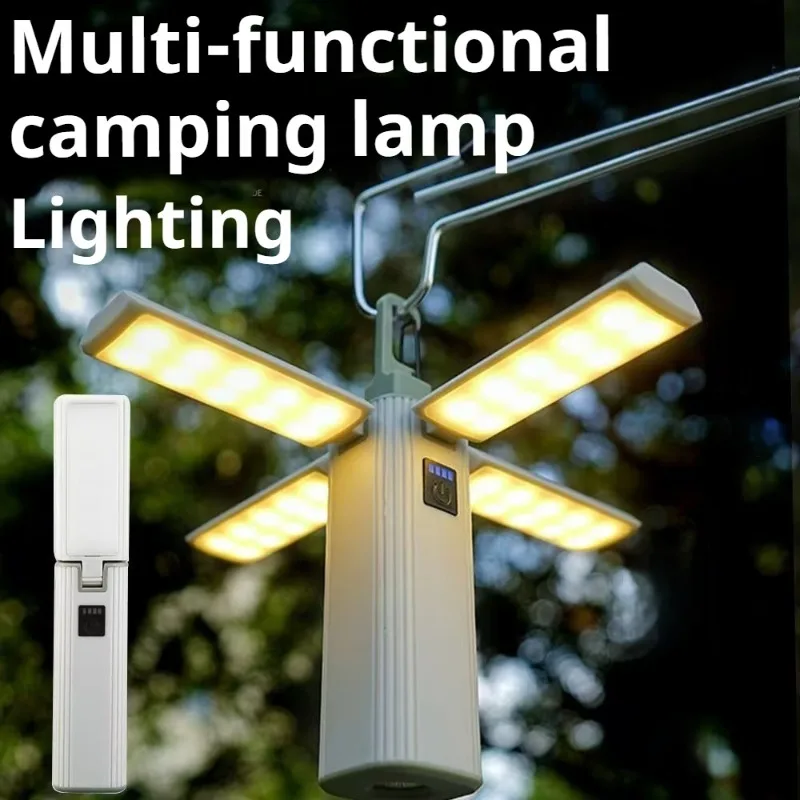 

Портативный легкий светильник для кемпинга, складной аварийный долговечный свисающий светильник для кемпинга, уличный многофункциональный светильник для кемпинга