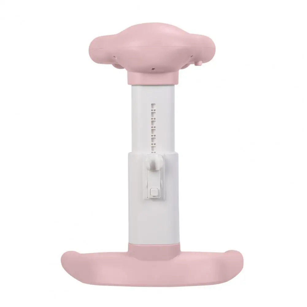 Suporte de chuveiro de bebê de design dobrável com apoio de braço, suporte de pé de chá de bebê de altura ajustável de alta estabilidade, bebê dobrável