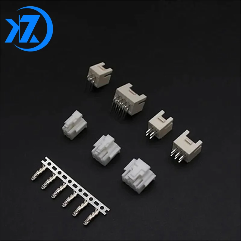 10sets PHB 2.0mm Connector 2.0 Male Socket Straight Pin Double Row with Buckle PHSD Connectors 2*2/3/4/5/6/7/8/9/10/11/12Pin