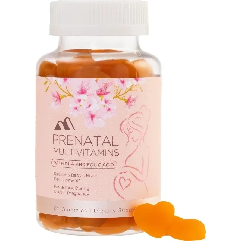 

Prenatal vitamins for women contain folic acid and DHA, as well as folic acid, choline, vitamins B6, B12, C, and D3. Non GMO