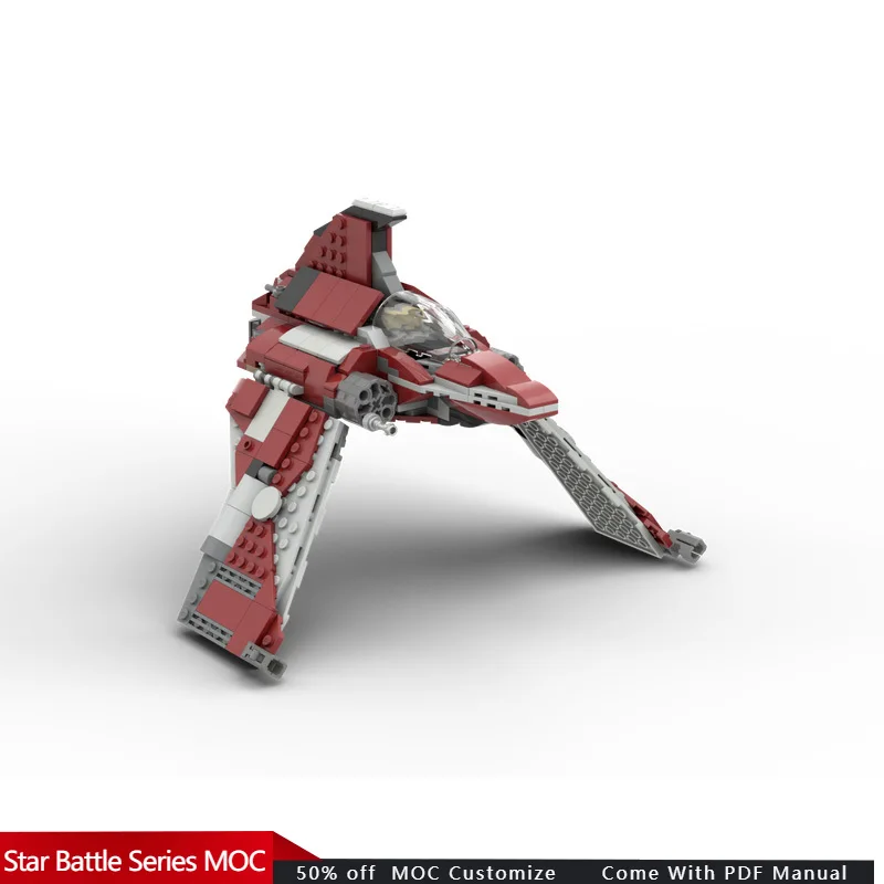 357 PCS Star Fighting Havoc Marauder - 75362 Alternative MOC Customize Modular Building Block Brick Kids DIY Festival Toy Gift