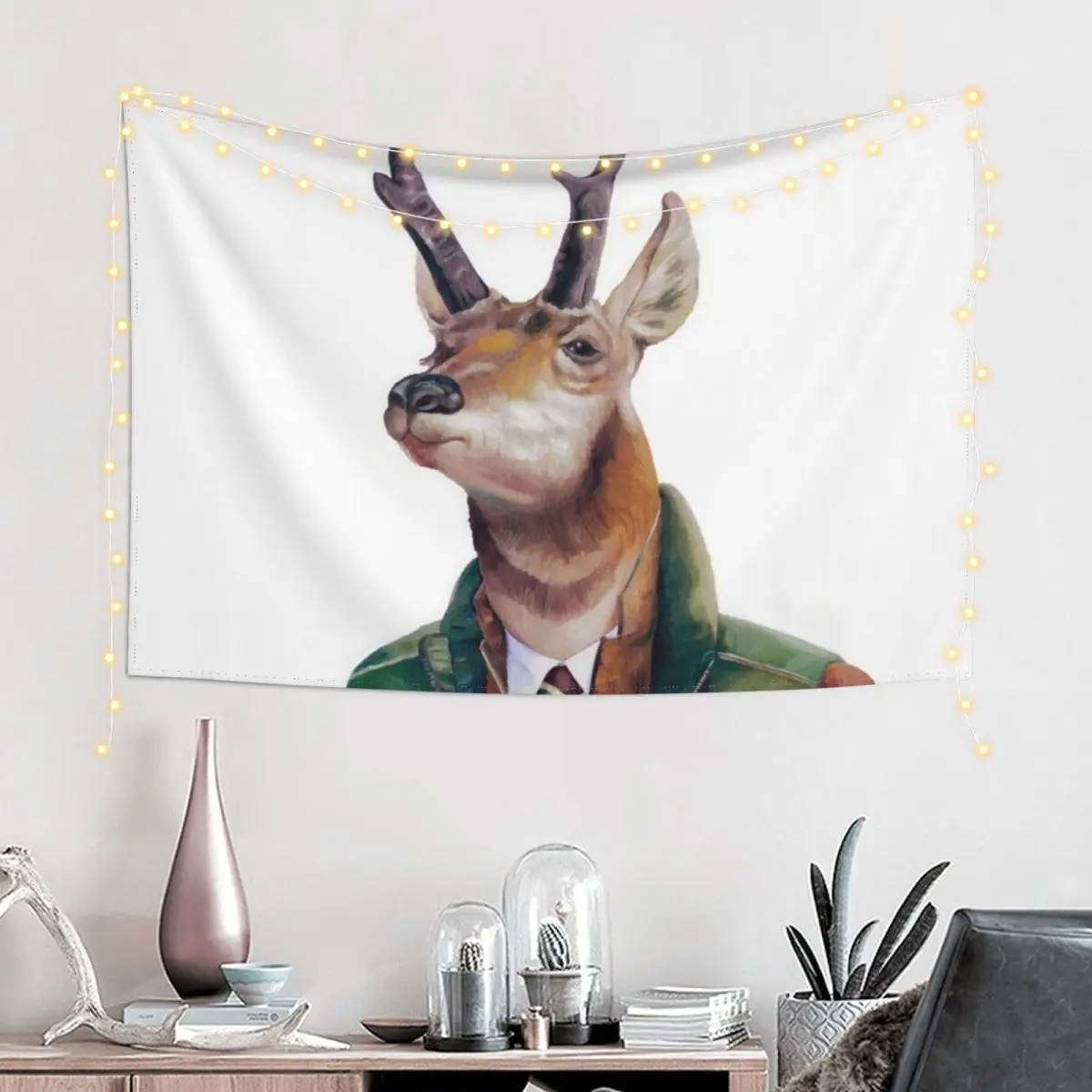 Pronghorn Deer Tapestry Room Decor Room Decore Aesthetic Room Ornaments Home Decor Accessories Tapestry