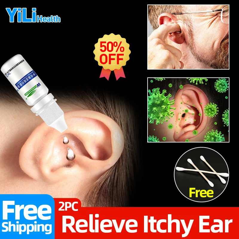 

Ear Drops Otitis Externa Fungal Infection Salicylic Acid Alcohol Remover Earwax Cerumen Ears Cleaner Wax Removal Water Syring