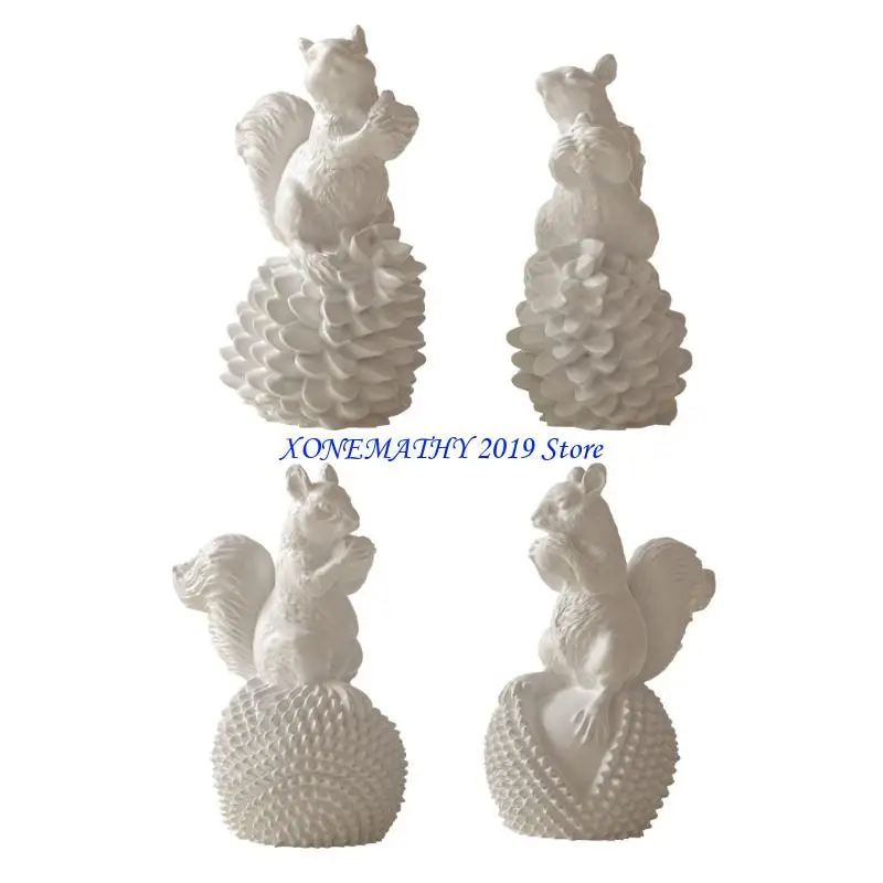 F42F Squirrel Silicone Craft Molds for Resin Creations Unique Gift Making Ideas