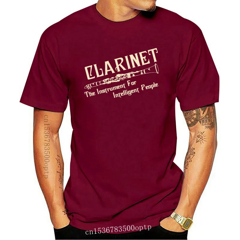 

Fashion New Men T Shirt Clarinet - For Intelligent People Women Tshirt