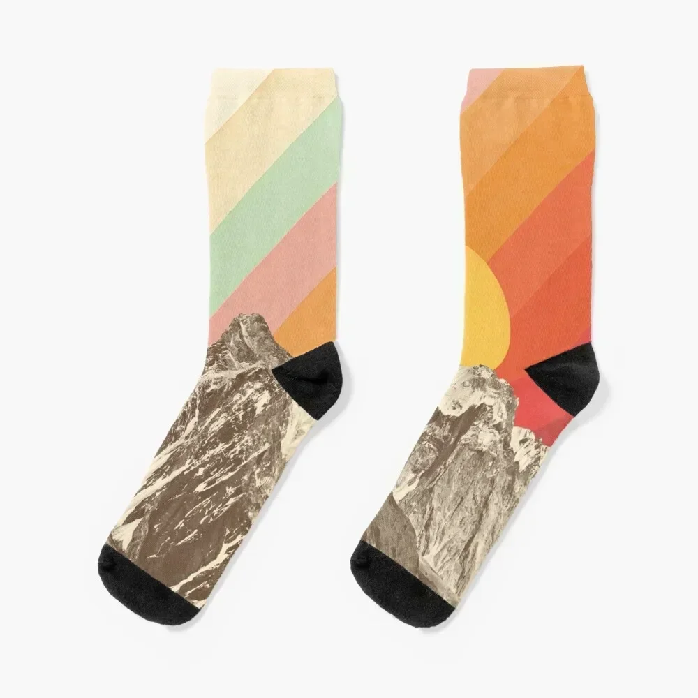 

Mountainscape #1 Socks floral cool anime gift Socks Ladies Men's