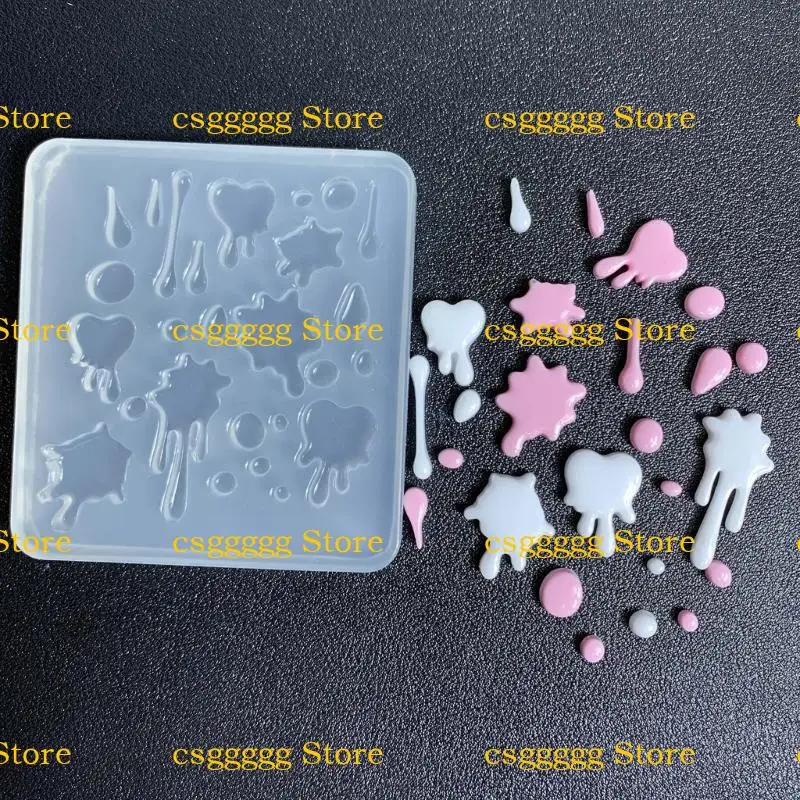 

9HJK смола встряхивая чашка плесени силиконовая литья плесень эпоксидная смоля щука с плесенью и полная форма для подвесных для