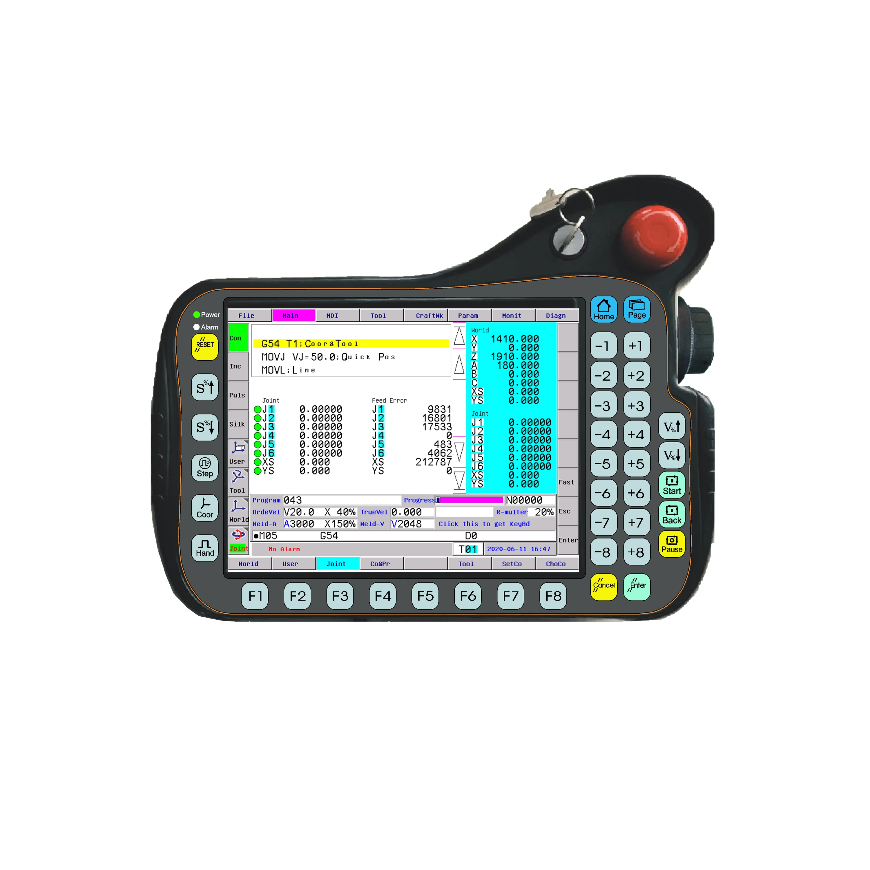 

6 axis industrial robotic arm controller high-effective programmable for KUKA robot retrofitting polishing welding robot