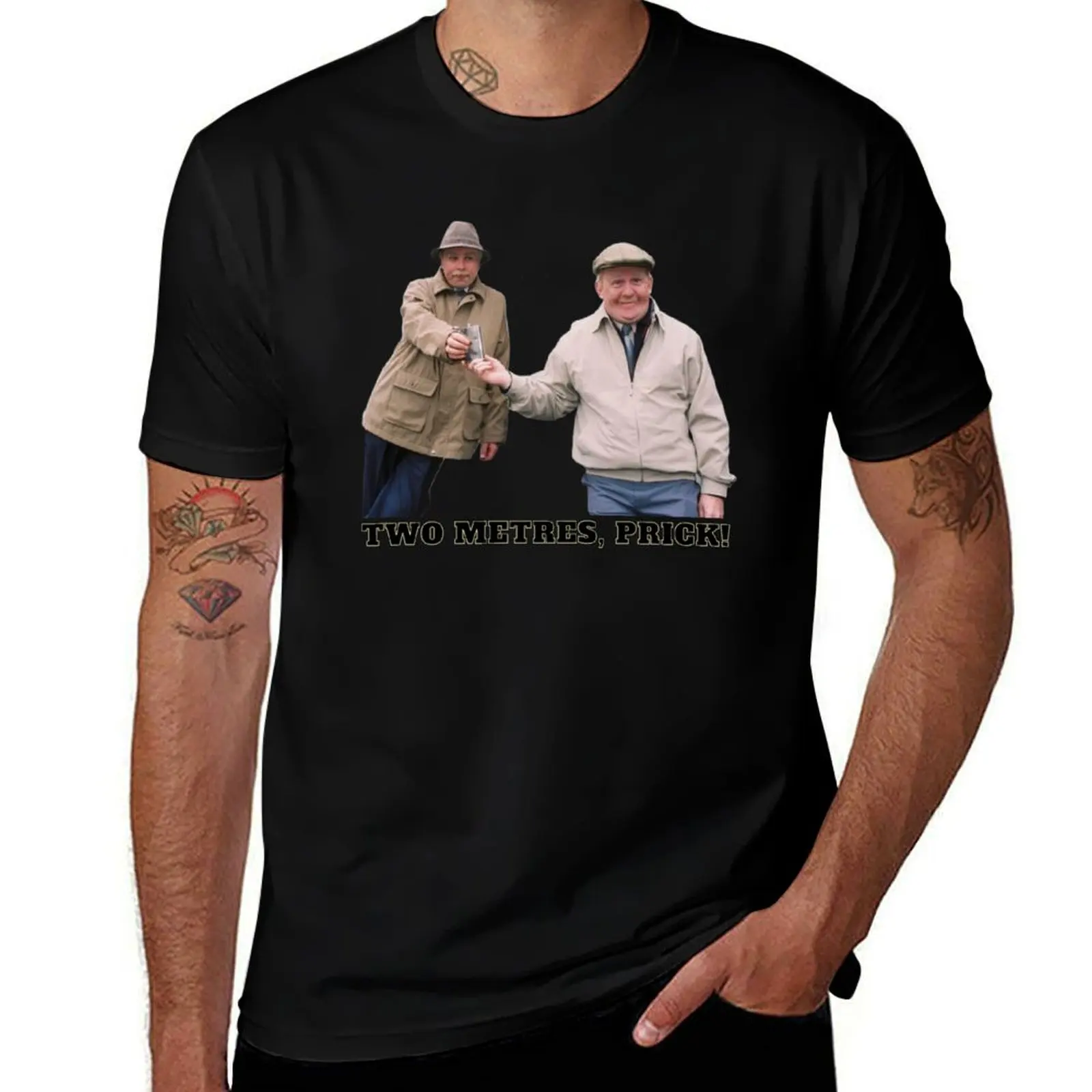 Two Metres, Prick - Jack and Victor of Craiglang T-Shirt Stretch Fabric Comfort T-Shirt