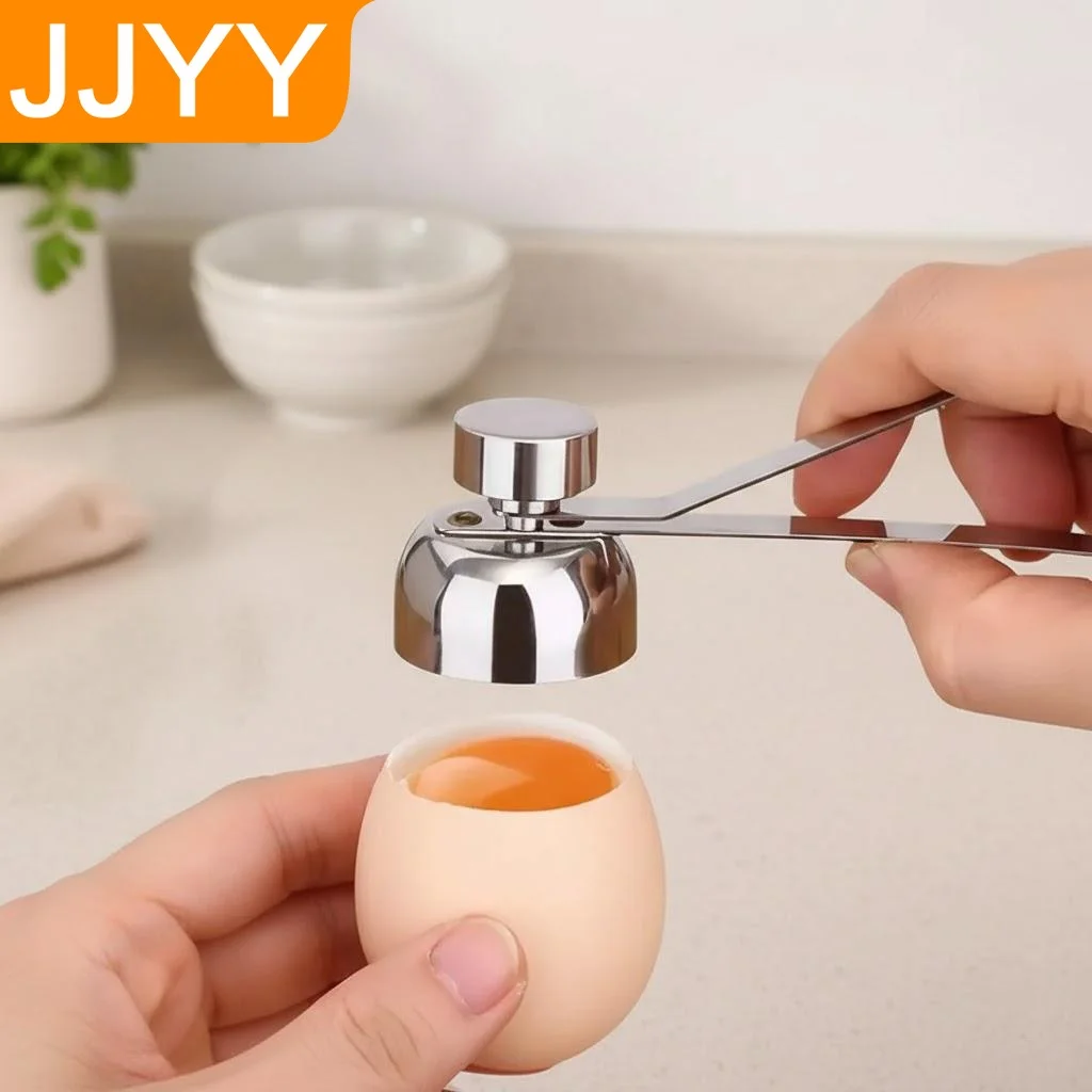 Stainless Steel Egg Scissors Cutter Shell Opener Kitchen Too