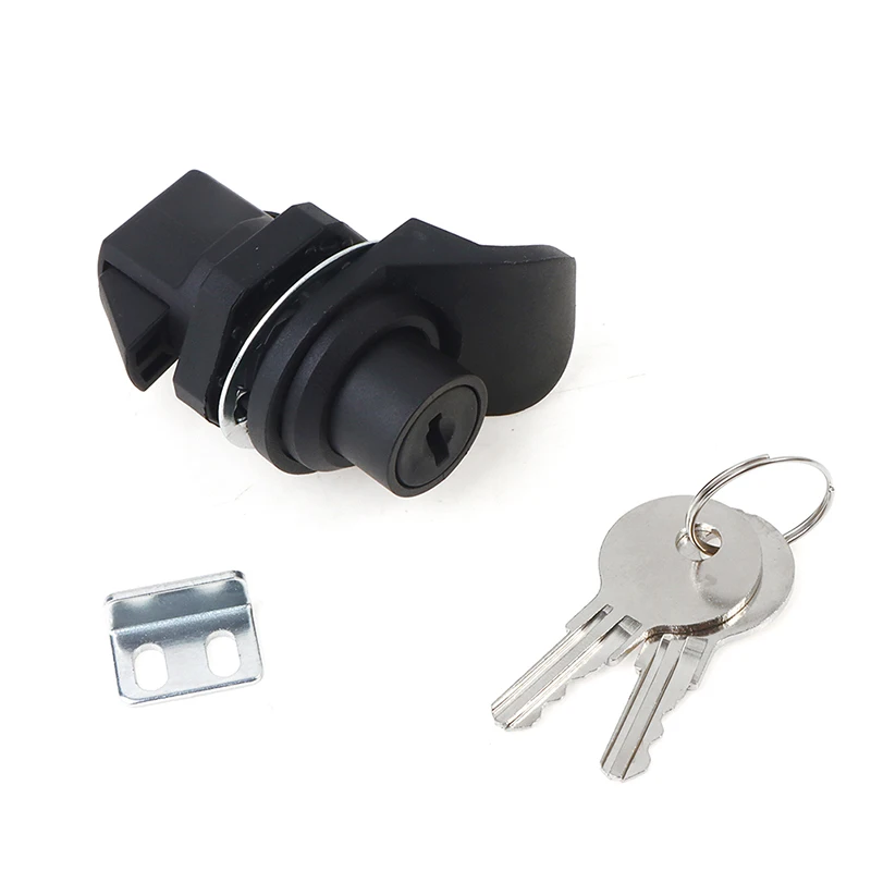 

1 Set Locking Push Button Latch for Marine Boat Radio Box, Tool Box, Electronic Box, Motorcycle Glove Box Lock.