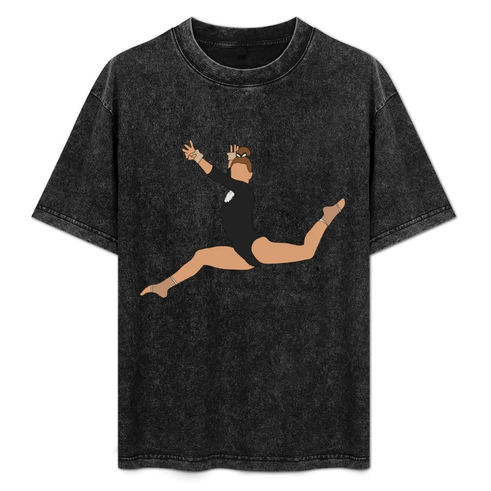 Camiseta Simone Dumas-Guzman, Ligera, Básica, de Manga Corta