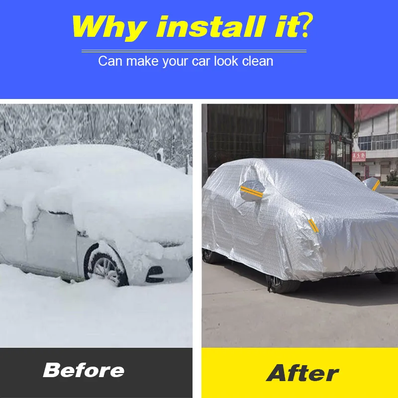 

Vtear Car Cover Exterior Sunshade Dustproof Protection Scratch-Resistant Car-Styling Accessories Parts For Tank 500 T500 2024