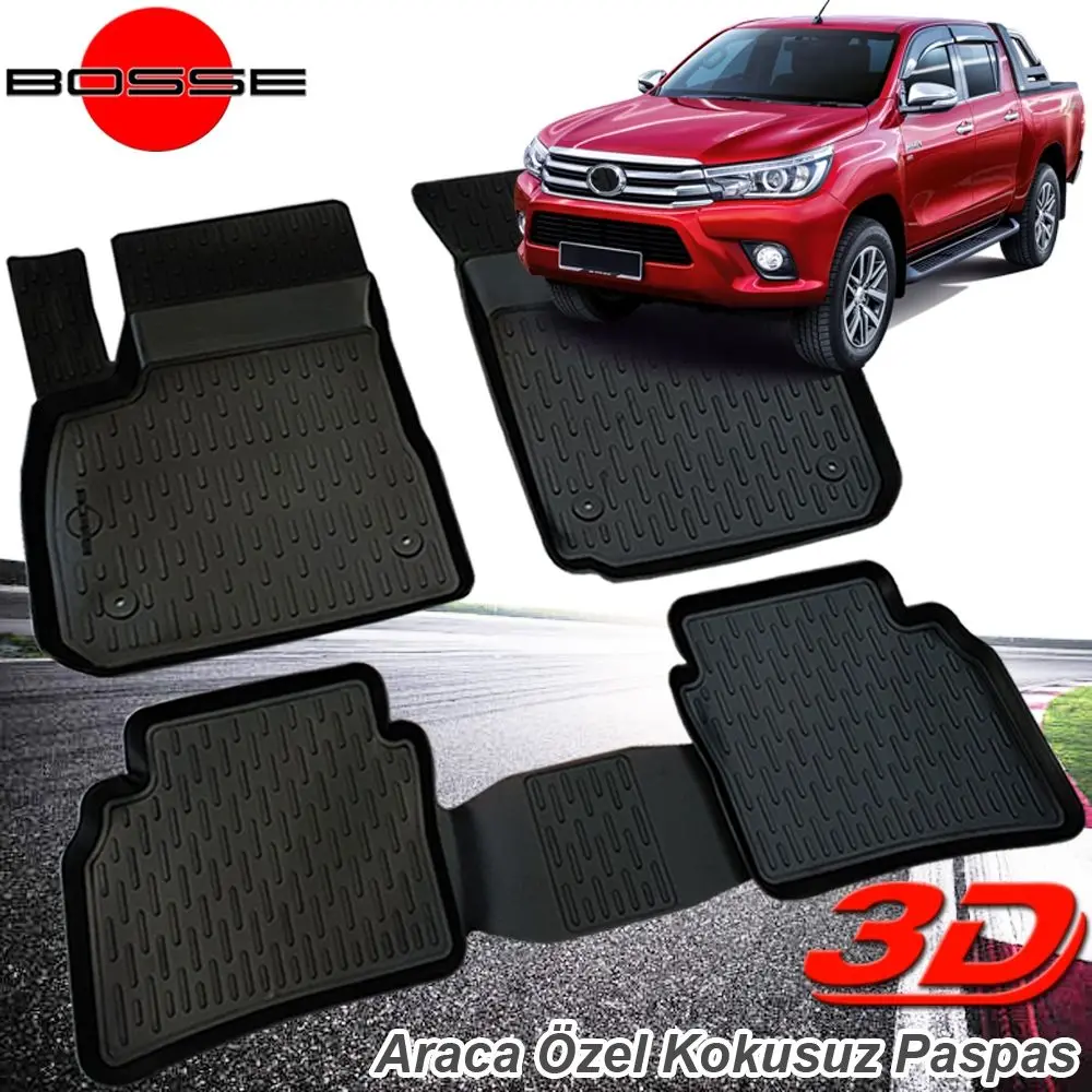 For Toyota Hilux Mat 3D Pool BOSSE 2015 After