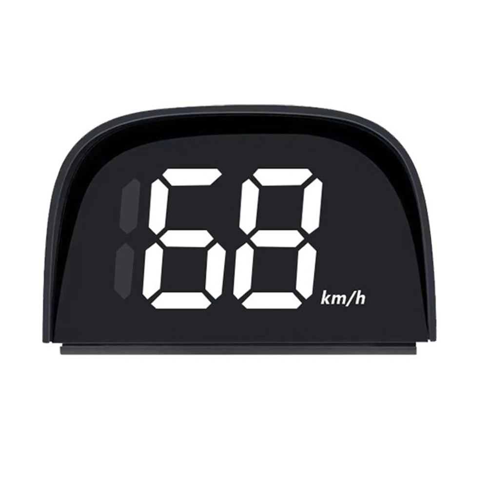 

Car HUD Head Up Display Speedometer GPS And BeiDou Dual Chips Large Screen With Sunshade Overspeed Reminder Function