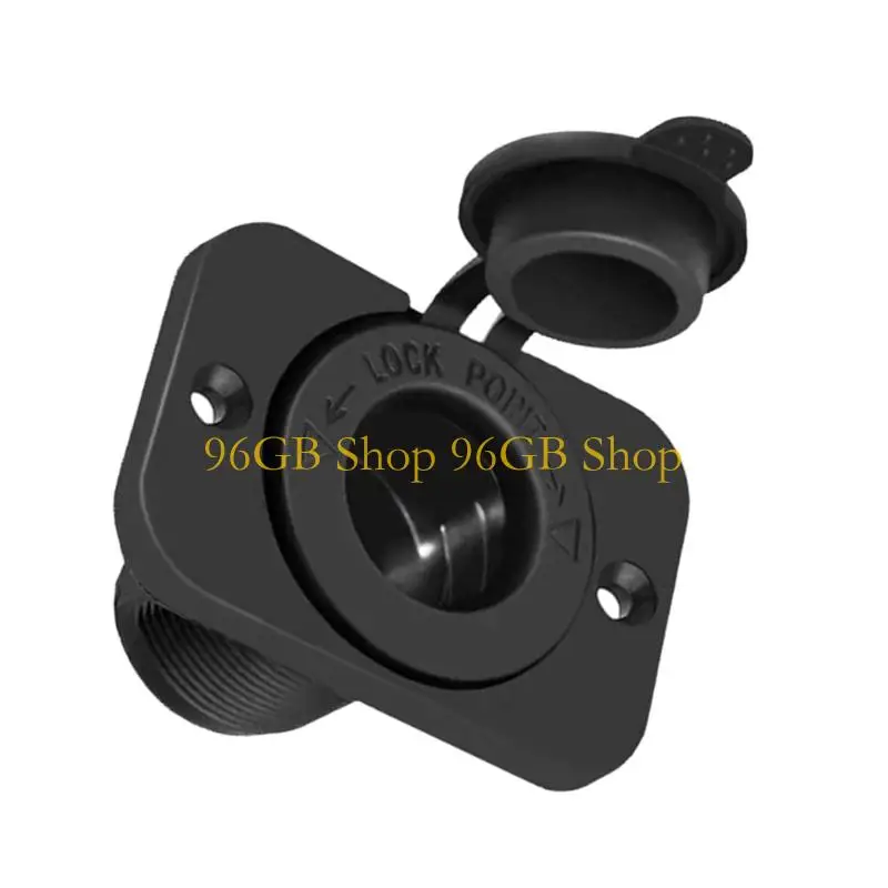 96GB Multiple Purpose Power Connector Adapter to Cigarettes USB Socket ABS for Reliable Charging & Outdoor