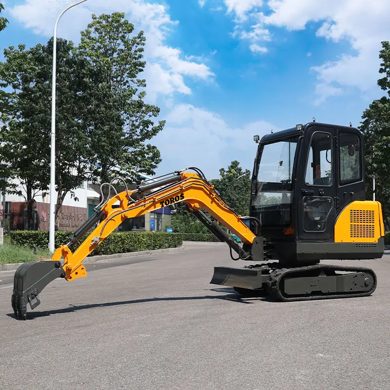 Factory Directly Sale 2000kg Small Excavators Multifunctional  Mini Crawler Digger New Construction Machinery Micro Bagger