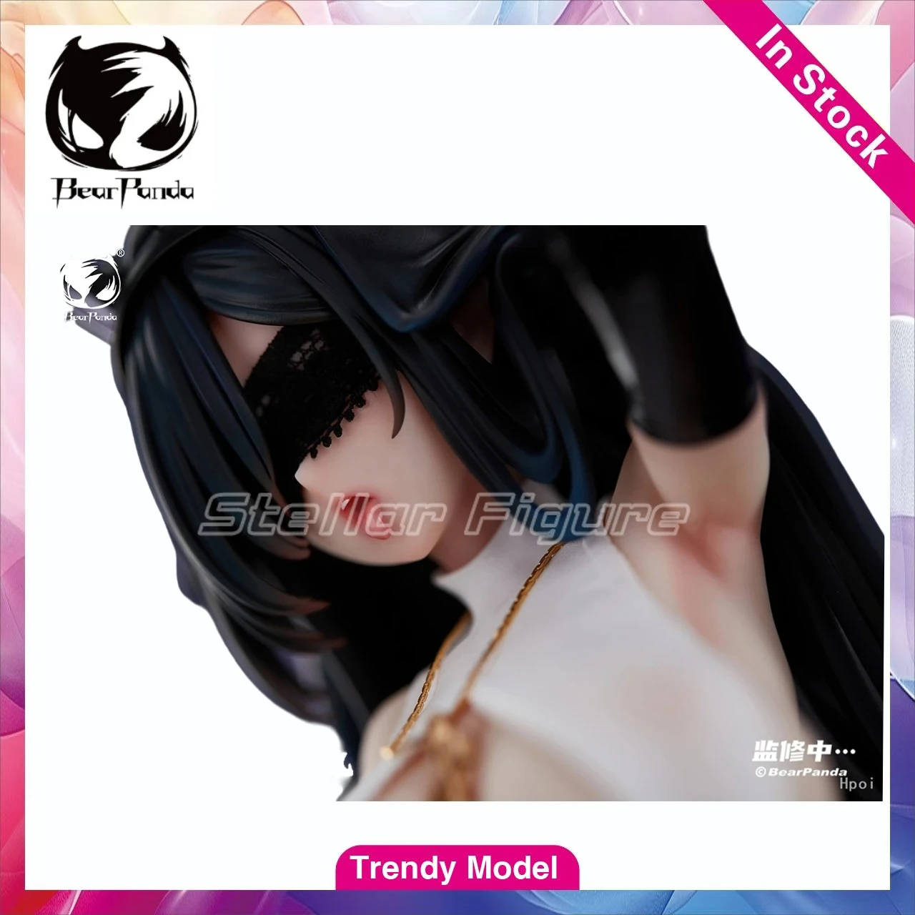 

【TM】In Stock BearPanda Rabbit Nest Series 1/4 4th Black Nun Figures Model Toy Gift Collection Ornament