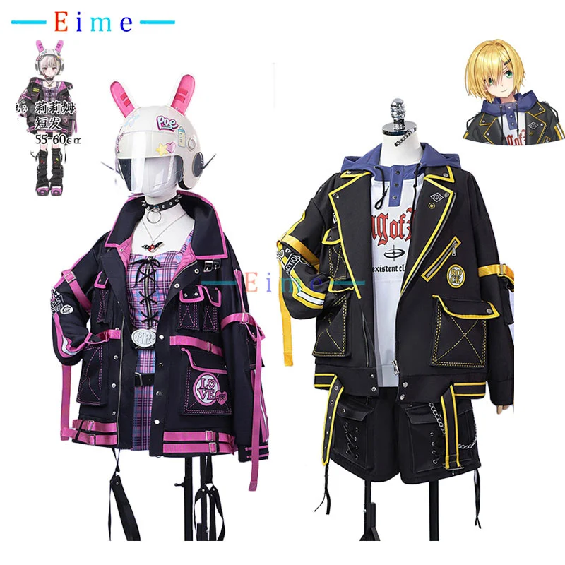 

VTuber Uzuki Ko Makaino Ririmu Cosplay Costume Cosmic Concept fancy party Suit Halloween Carnival Uniforms custom made