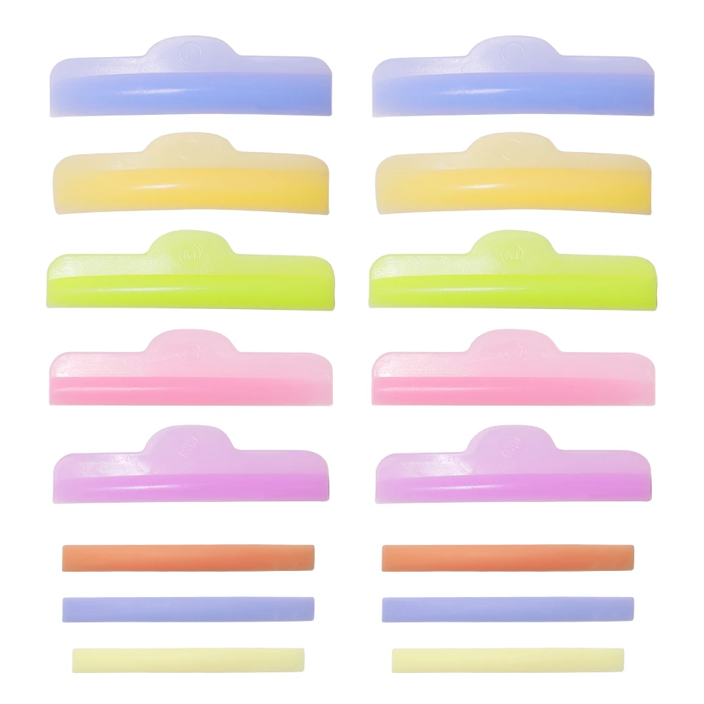 8 Pairs Lash Lift Shields, Korean Silicone Lash Lift Pads, Eyelashes Perming Curler Rods for Eyelash Stretching and Curling view 6