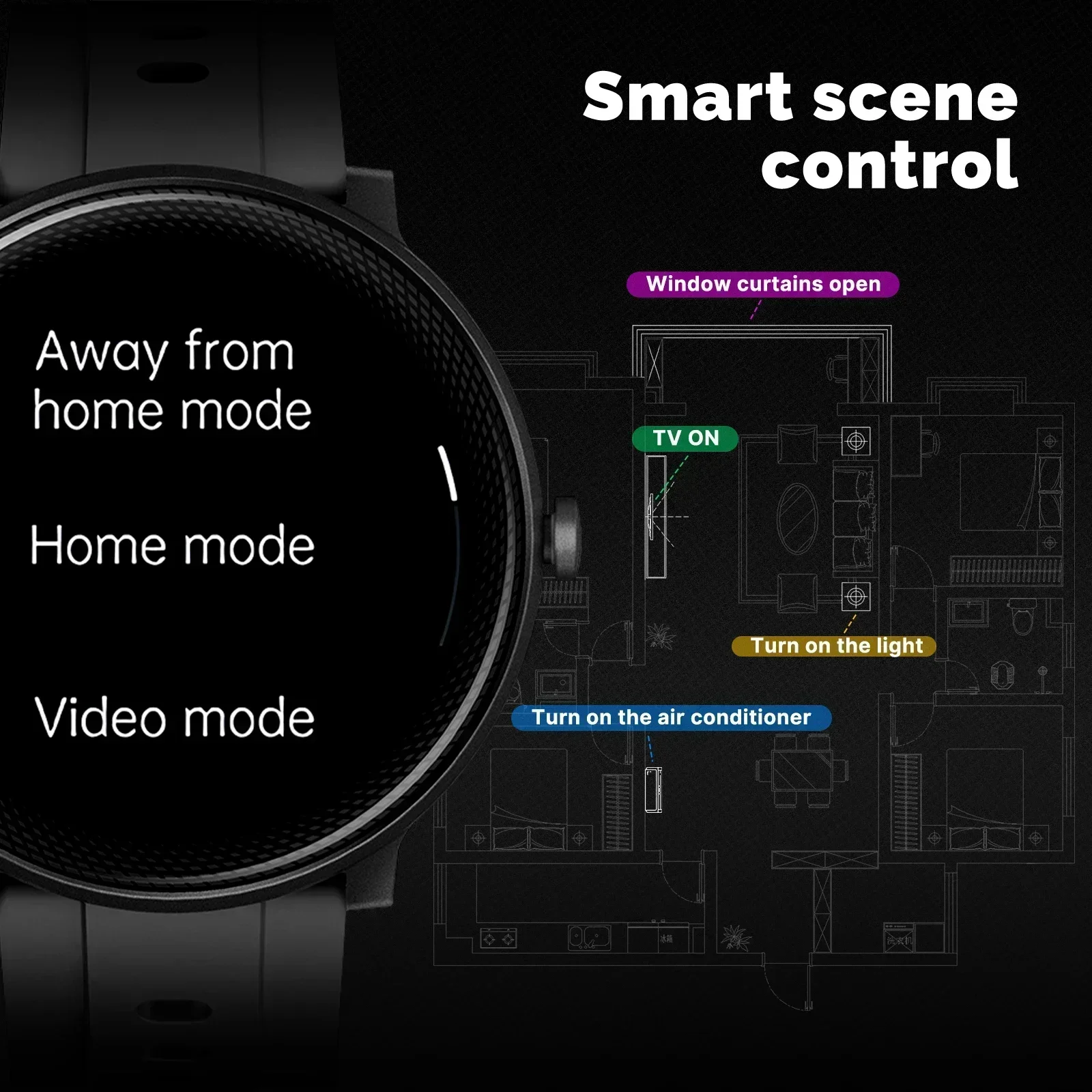 MOES Reloj inteligente Alexa Rastreador de ejercicios incorporado Frecuencia cardíaca y dos estilos de dial Monitor de oxígeno en sangre, pantalla