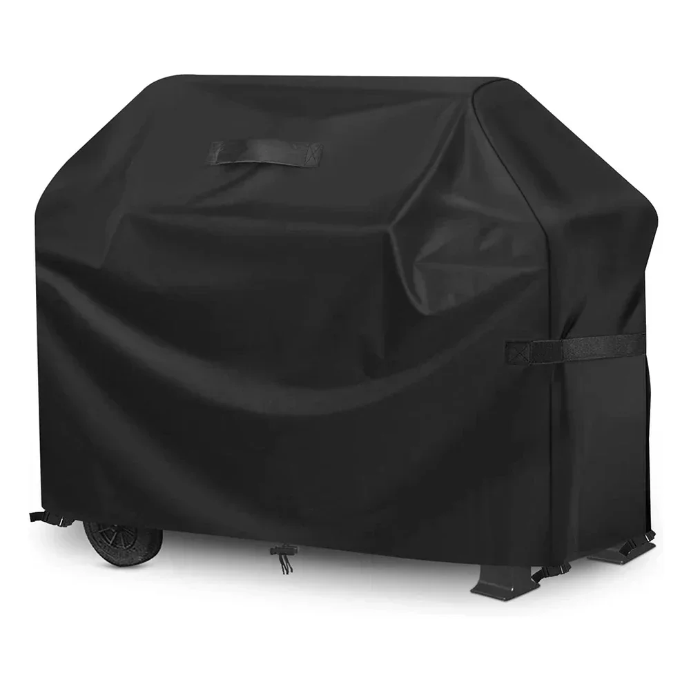 BBQ 30 Inch Grill Cover Gas Grill Cover Secure And Adjustable Fit Zippered Storage Bag 420D Nylon Oxford Fabric