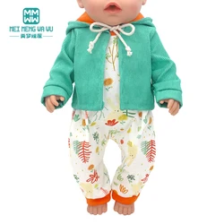 mini Doll clothes Fashion jackets, jeans, coats, shoes fits 45 cm American doll and new born doll accessories