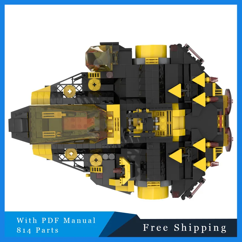 

Star Battle Building Block Model 814PCS Space Shuttle Spacecraft Technology Assembly Set Children Educational Toy Christmas Gift