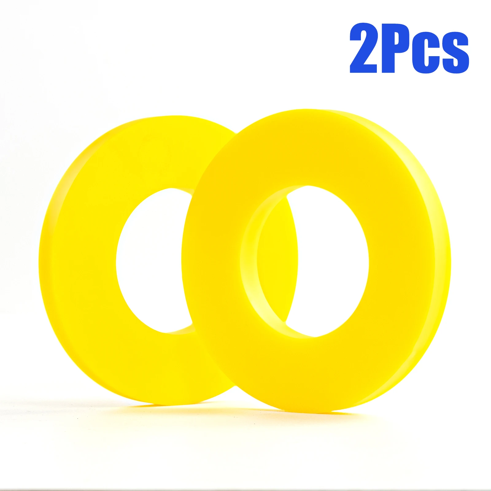 2PCS Shock Absorbing Rubber Ring For Renault Duster 2 Logan Sandero Nissan Terrano Suspension Hood Rack Bearing Top Mount Tower