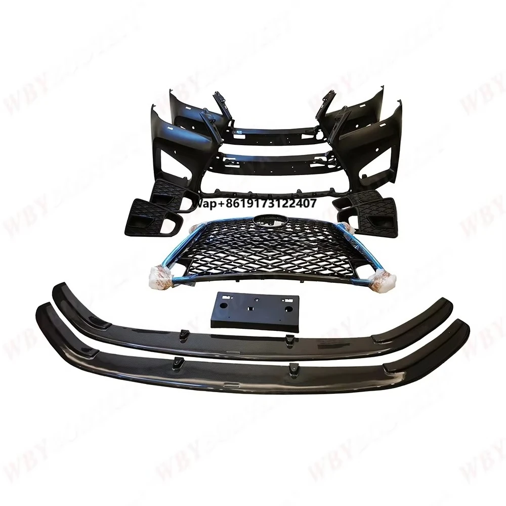 

For GS Upgrade Body Kits Bumpers Front Rear Spoiler Side Skirt Spoiler Wing Fenders Auto Parts WideBody Kit for air Intake