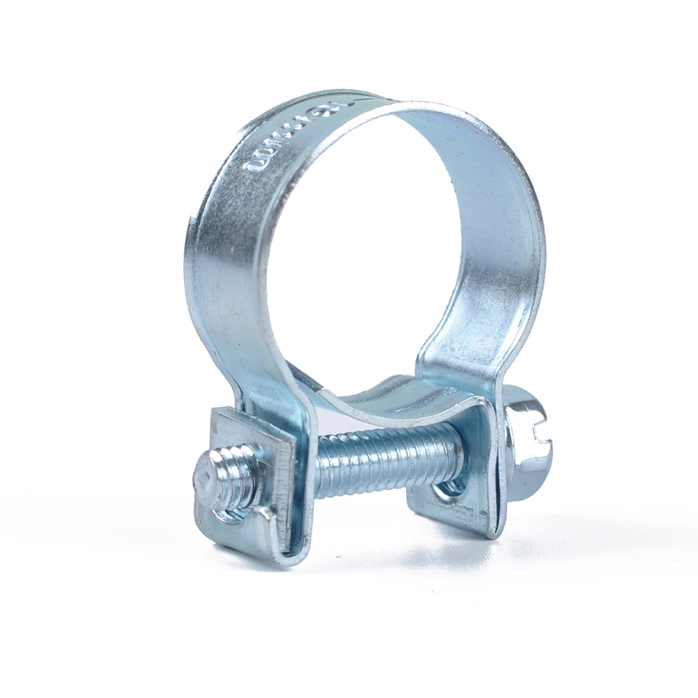 

60pcs Stainless Steel Hose Clamps Adjustable Worm Gear Clamps For Fuel Lines Air Water Pipes Automotive Tube Clips