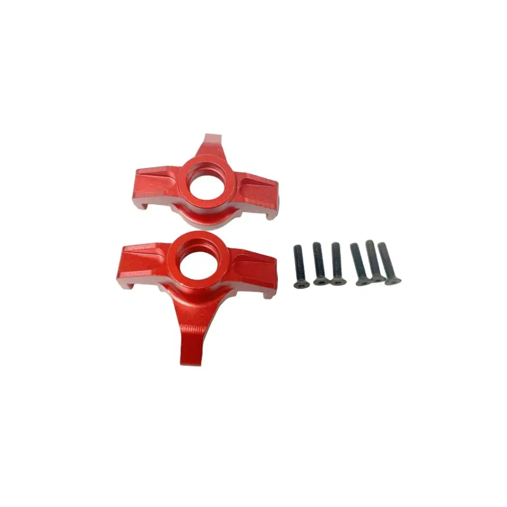 

RCGF Aluminum CNC Steering Hub Carrier For 1/14 RC Crawler MJX Hyper Go 14301 14302 Car Steering Block Knuckles Upgrades Parts