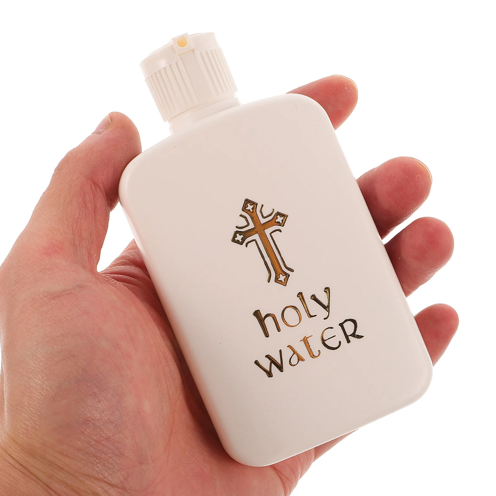 

4pcs Holy Water Bottle Set Mini Apothecary Bottles For Baptism Church Decor Small Refillable Containers Wedding Party Favors