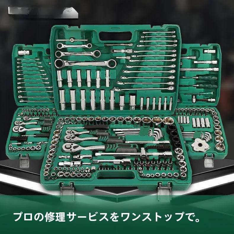 多機能レンチセットソケットスパナコンビネーションチューブラチェットレンチ車修理用ハードウェアツール鋼材キャンプ用品