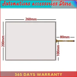 Touchscreen for 12 inch 4 line 4:3 small interface 260*200 Industrial Digitizer Resistive Touch Screen Panel Resistance Sensor