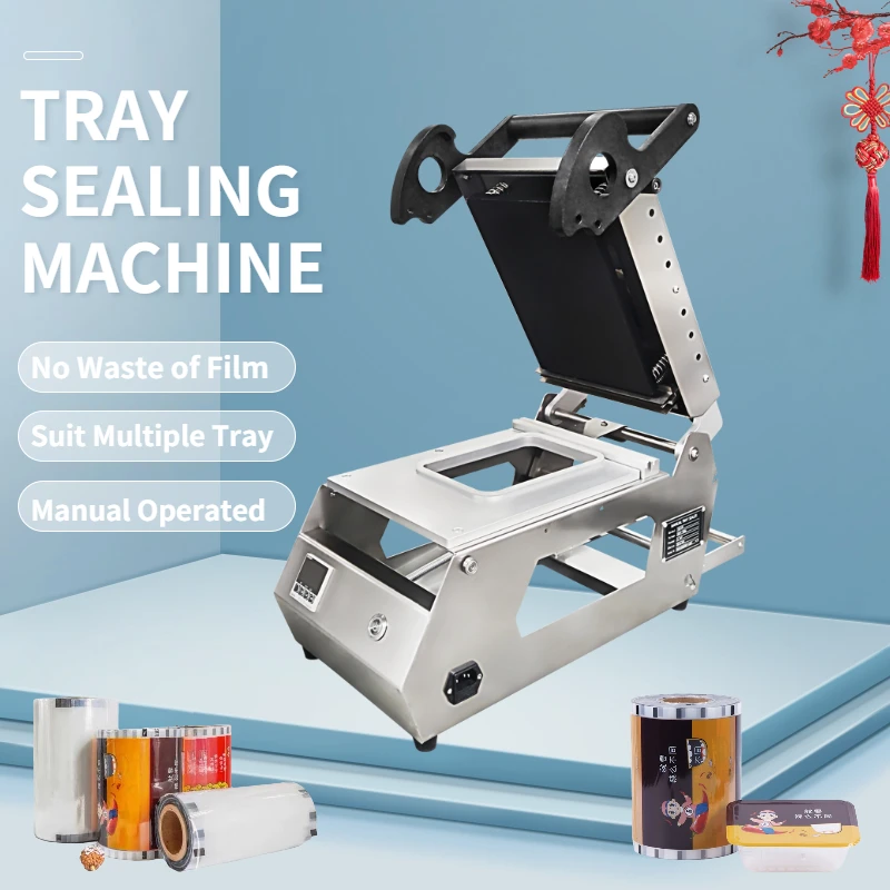 Food Packing/Packaging Manual Tray Sealing Machine Tray Heat Sealer