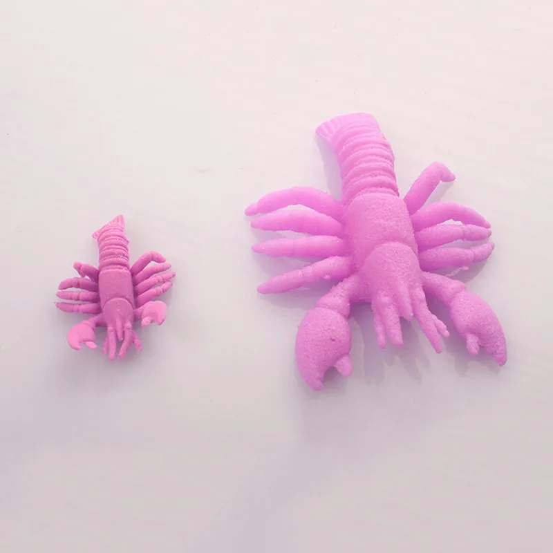 10pcs/lot Ocean Animal Growing Funny Toy Marine Biology Toys Sea Animals Toy Soaking Epansion Swelling In Water Gift