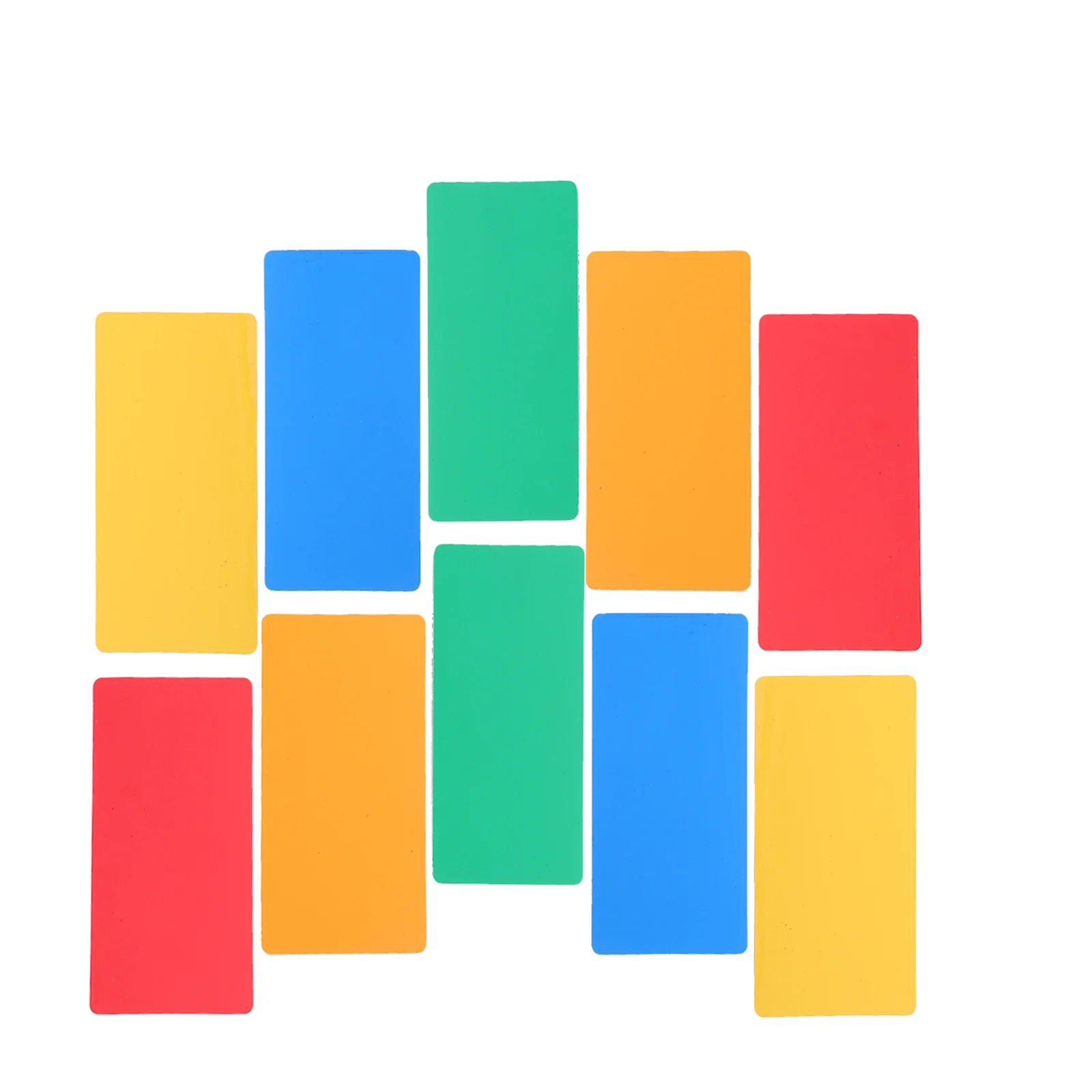 

10Pcs Magnetic Dry Erase Labels Colored Reusable Write Wipe Tags for Fridge Whiteboard Home Office Organization Supply