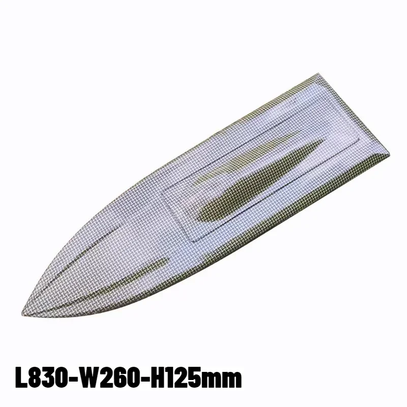 

L830-W260-H125mm Blend Textile Kevlar Mid-O Boat Hull, Extract Vacuum RC Speedboat/Brushless Electric Model Boat