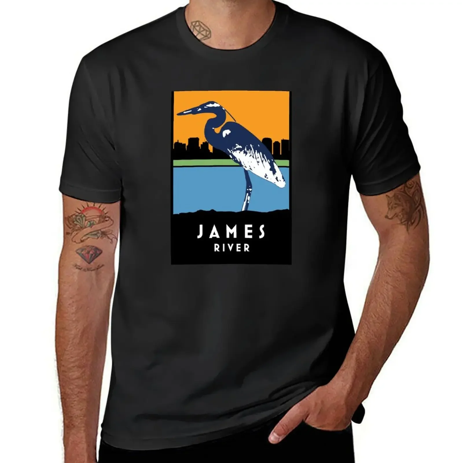 James River T-Shirt shirts graphic tees hippie clothes oversized graphic tee anime t shirts outfits for men