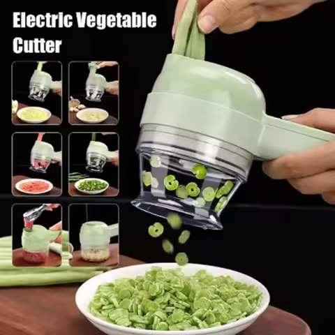 4-in-1 Cordless Electric Vegetable Chopper