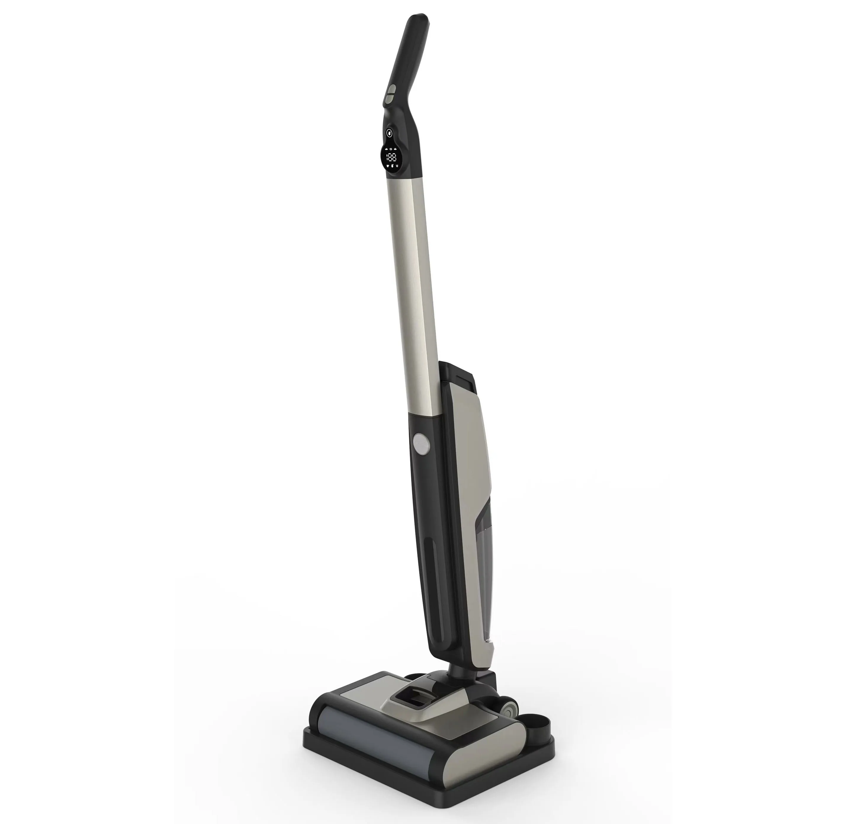 

Handheld Cordless One-Step Wet/Dry Cleaning Mop Smart Upright Floor Cleaner with Battery Power Source for Hard Floors