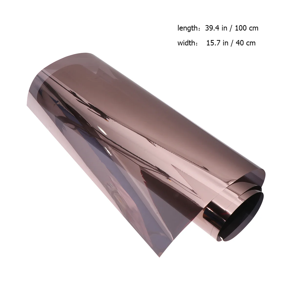 

40Cm Width 100Cm Length Heat Insulation Film One Way Window Tint Solar Sticker Uv Protection For Home Office Decor