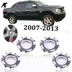 4x silvery WHEEL RIM CENTER CAPS For Chevrolet Chevrolet Avalanche 2007-2014 Hub cover 9597686, 595152