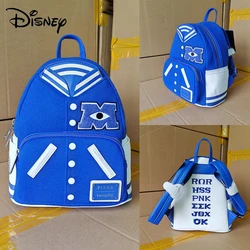 Genuine Disney Loungefly Sullivan Cartoon Summer Travel Backpack Double Kawaii Shoulder Backpack For Girlfriend Birthday Gift