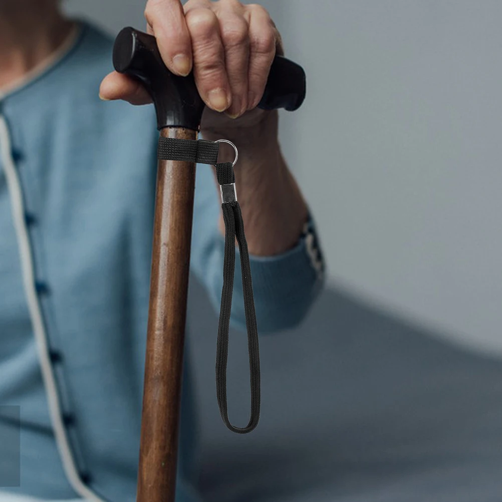 

8pcs Cane Wrist Strap Adjustable Comfortable Durable Quick Release Walking Stick Accessories High Visibility for Outdoor