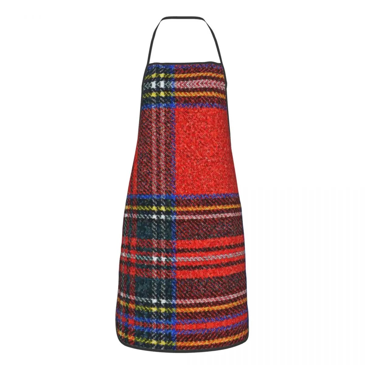 Amazing Royal Stuart Scotland Tartan Apron Women Men Bib Classic Gingham Plaid Texture Kitchen Cooking Tablier Cuisine Chef