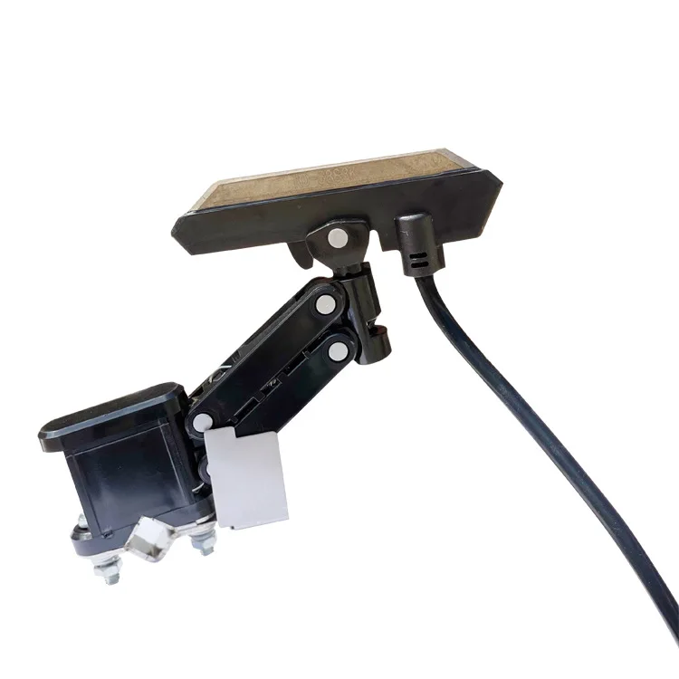 Double-head carbon brush arm brush, special for  warehouse sorting line,